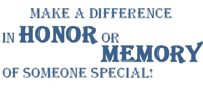 Honor or Memorial Gift graphic